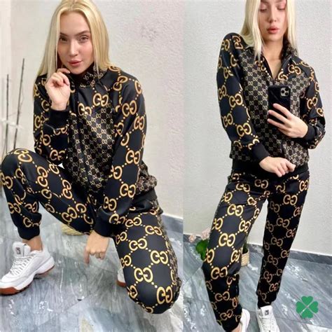 gucci tracksuit for sale|Gucci tracksuit women.